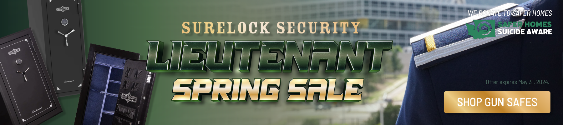 Surelock Lieutenant Gun Safe Sale