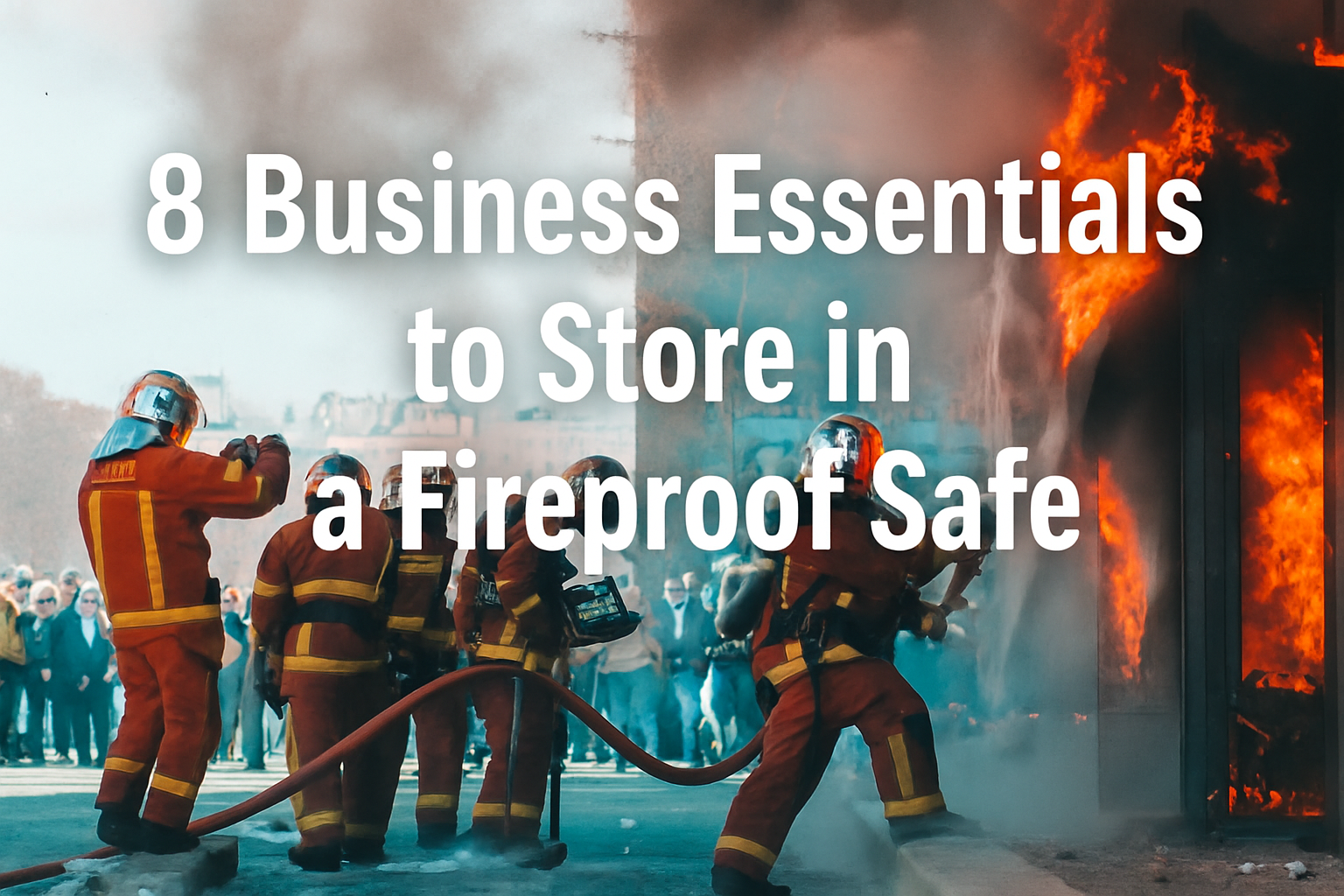 8 Business Essentials to Store in a Fireproof Safe