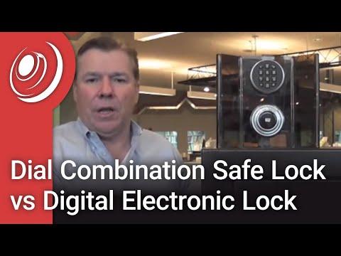 DIAL COMBINATION SAFE LOCK VS DIGITAL ELECTRONIC LOCK WITH DYE THE SAFE GUY