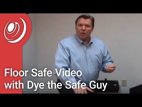 Floor Safe Video with Dye the Safe Guy