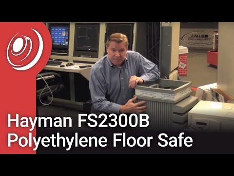 Hayman FS2300B Polyethylene Floor Safe Video
