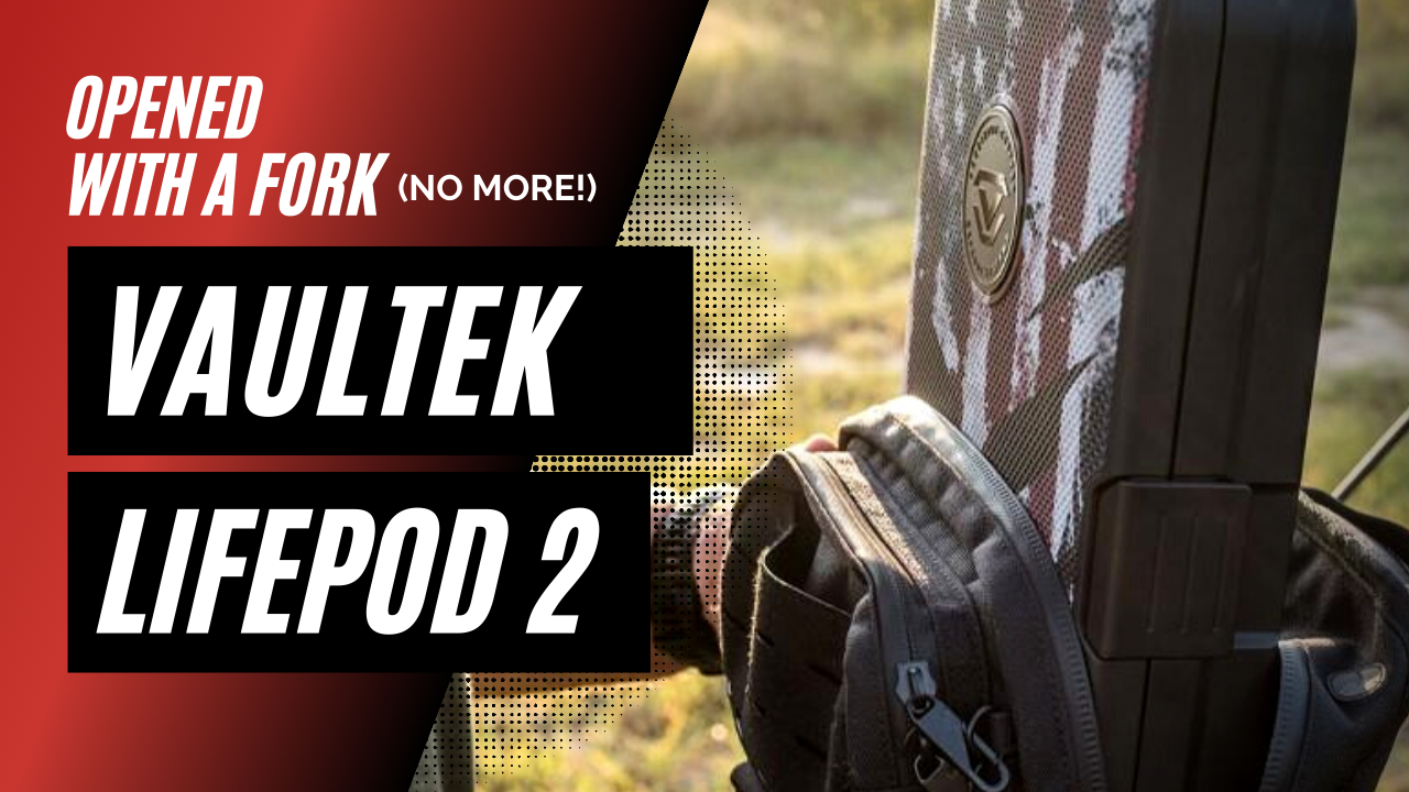 Opened With a Fork (NO MORE!) ⸺ Vaultek LifePod Gun Safe