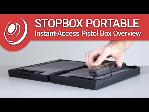 Stopbox Portable Instant-Access Pistol Box Overview