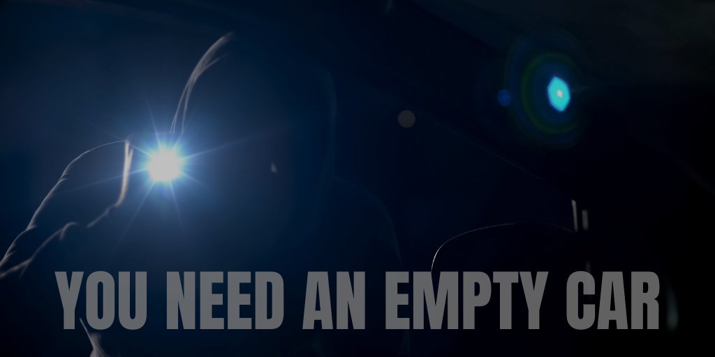 You Need An Empty Car