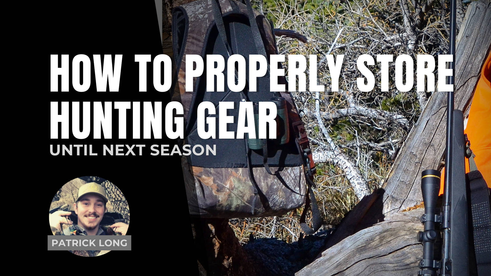 How to Properly Store Hunting Gear Until Next Season