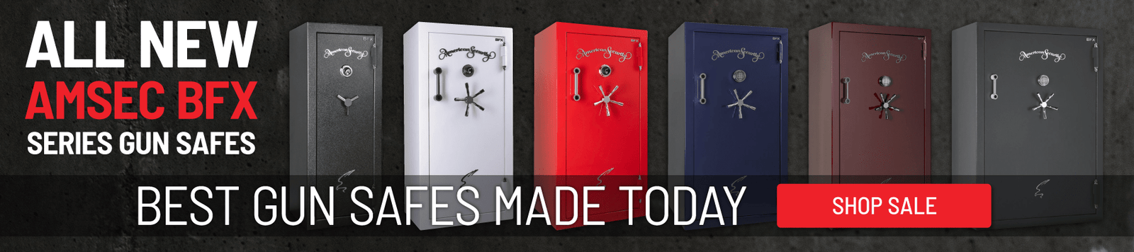 AMSEC BFX Series Gun Safes | Made in USA