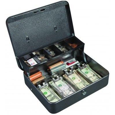 Cash Box with Cash In It