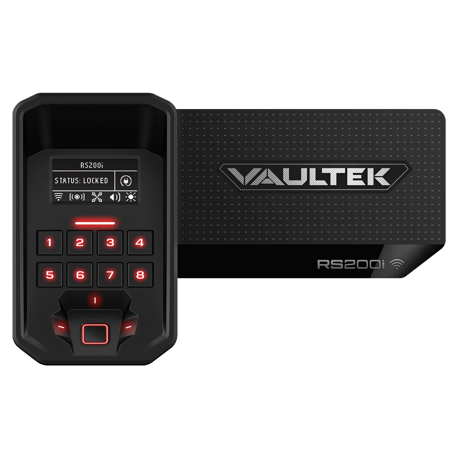 Vaultek ViSN NRS200i-BK Biometric Smart Rifle Safe