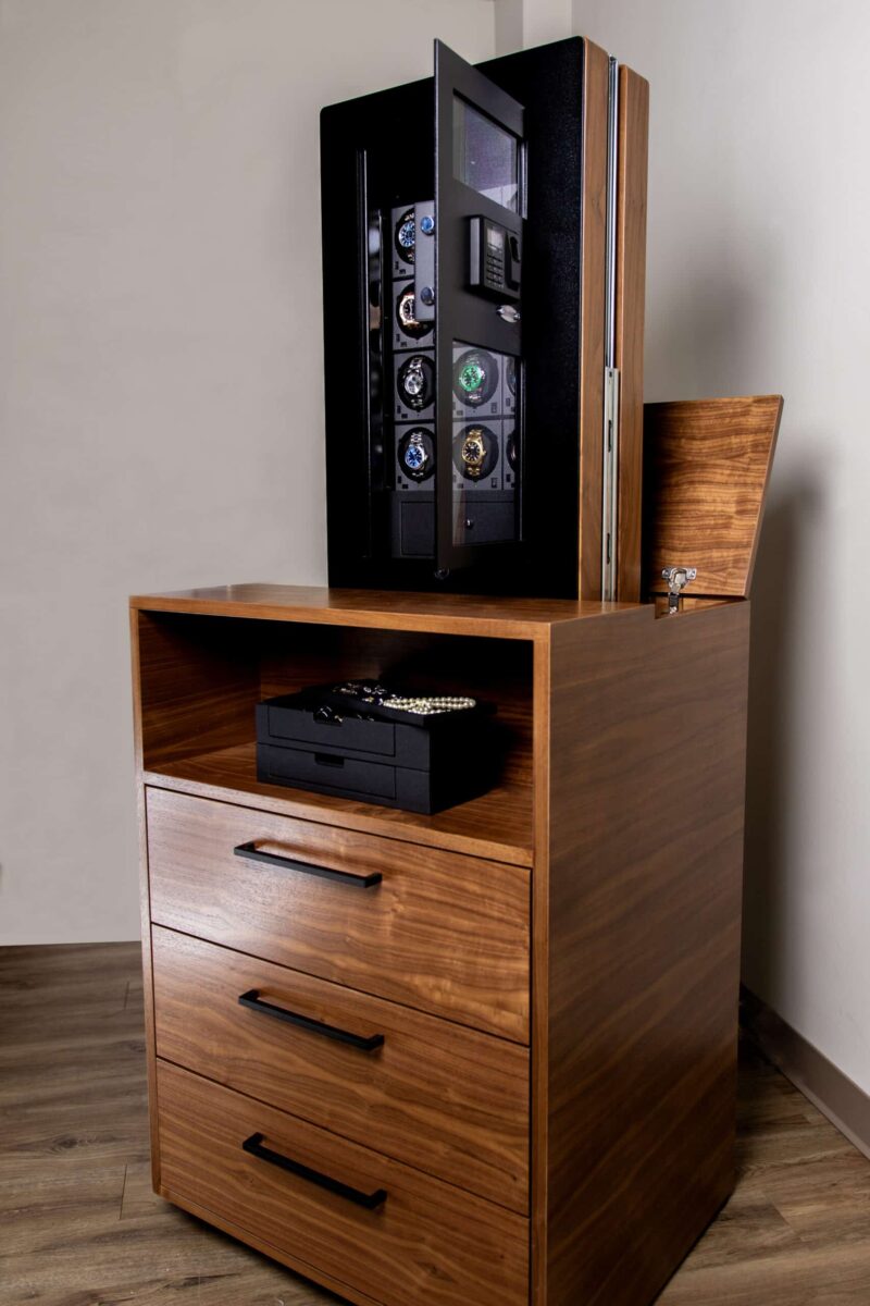 BlumSafe Concealment Cabinet with Hidden Safe 2