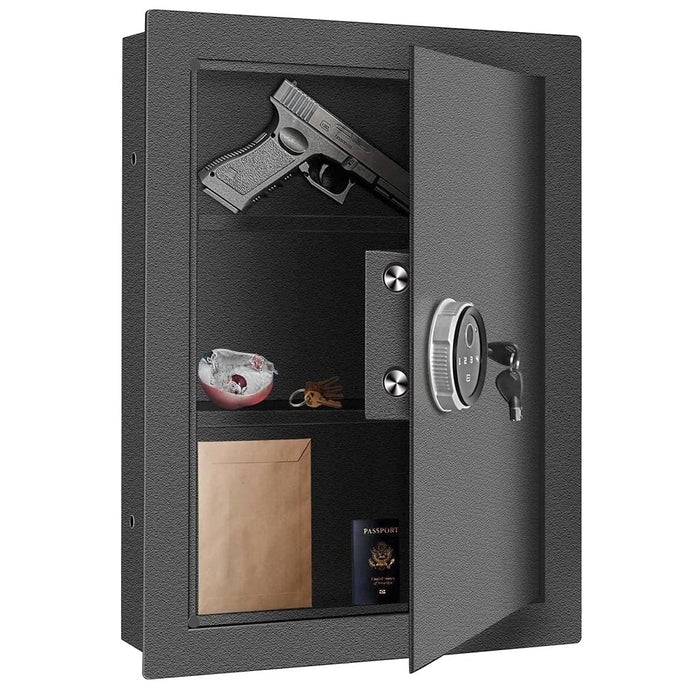 Langger LAWS004 Biometric Wall Safe Door Open