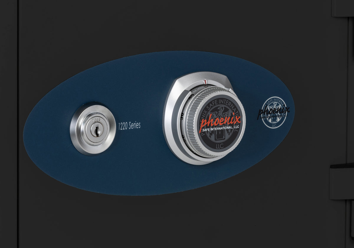 Phoenix 1221 Olympian 1-Hour Dual Control Fireproof Safe Dial Lock &amp; Key