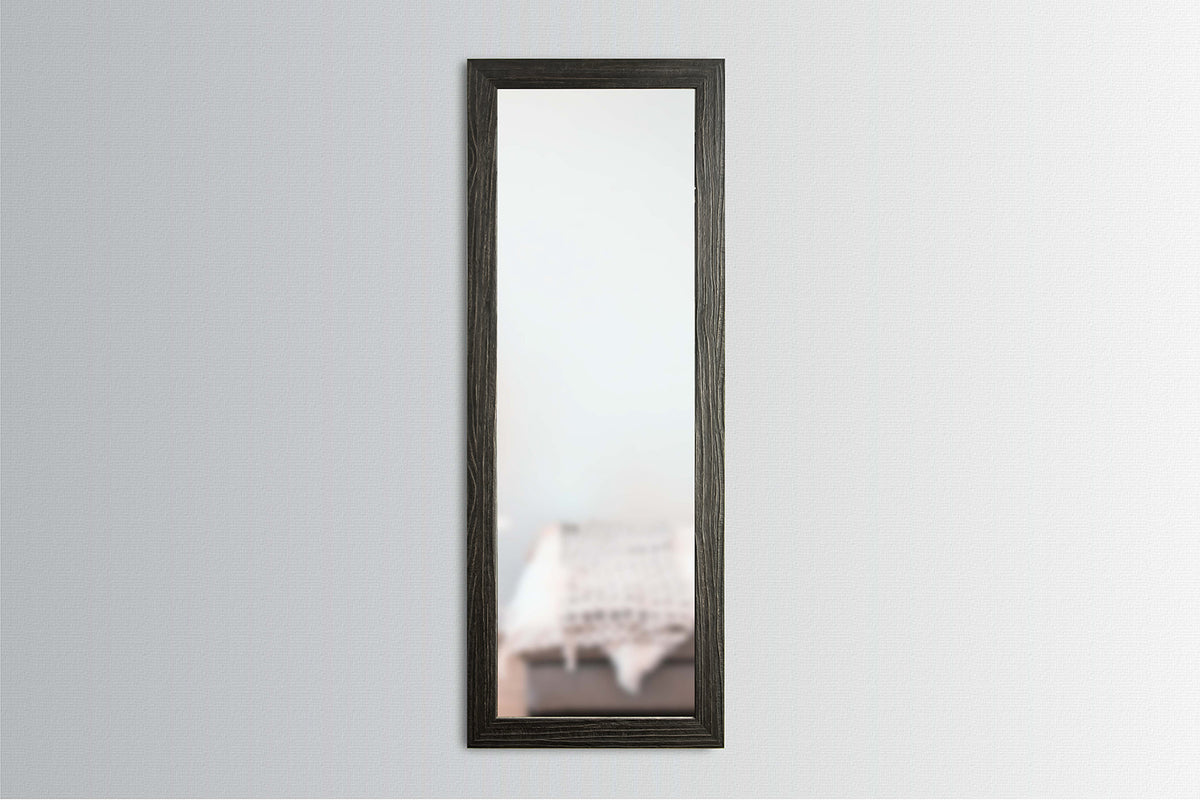 Tactical Walls 1450 Full Length Framed Concealment Mirror with Magnetic Lock Espresso