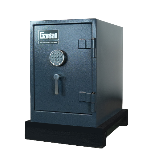 Gardall 1818-2 Burglar &amp; Two Hour Fire Safe Gardall Grey Digital Lock Door Open