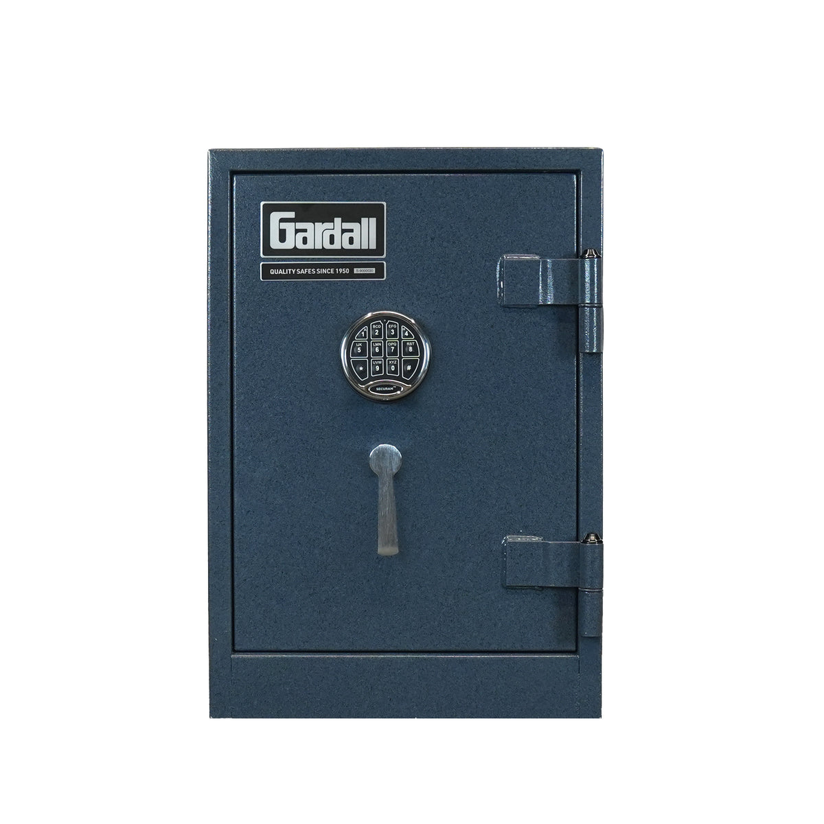 Gardall 1818-2 in Grey finish with digital lock.