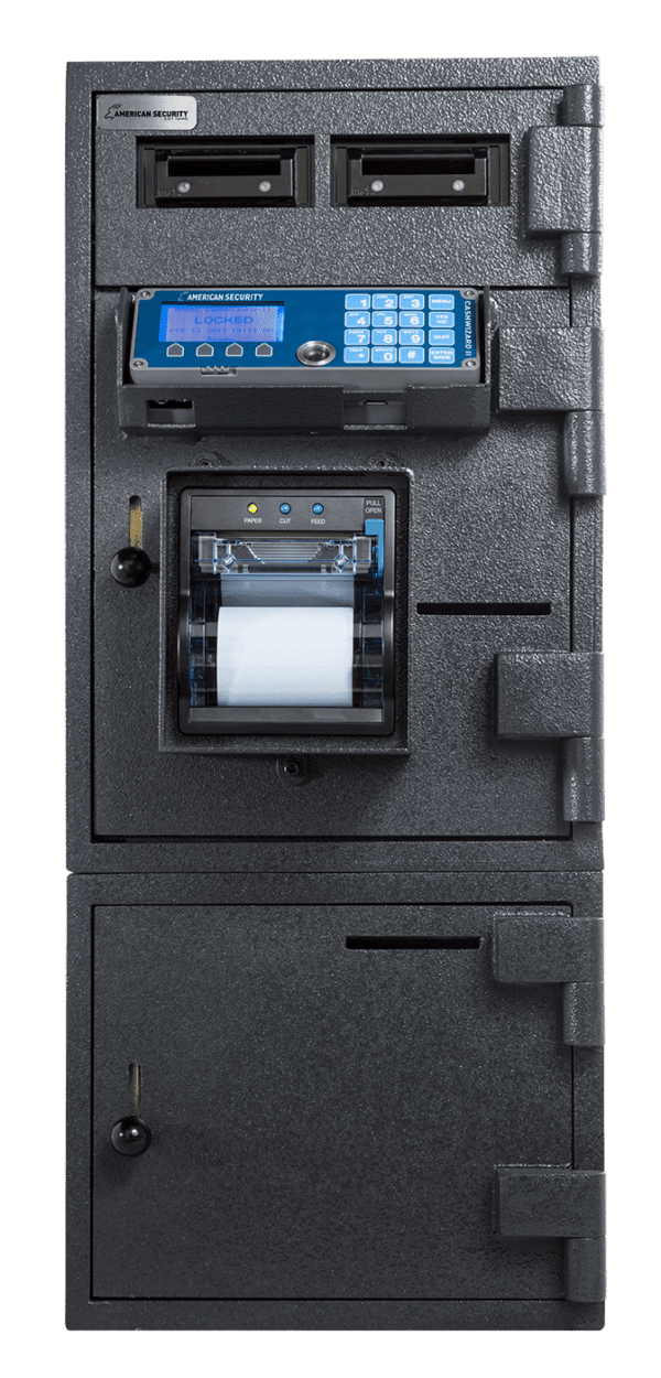 AMSEC BR3113 CashWizard Two Door Smart Safe Front