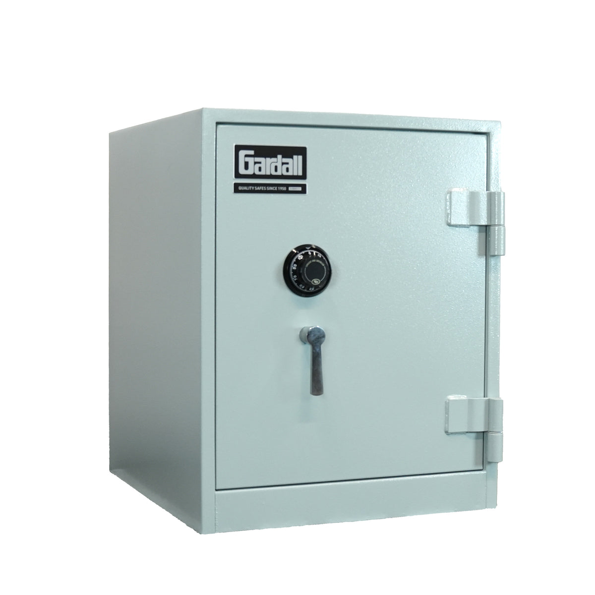 Gardall 2218 Burglar Fire Safe in Lunar finish with dial combination lock.