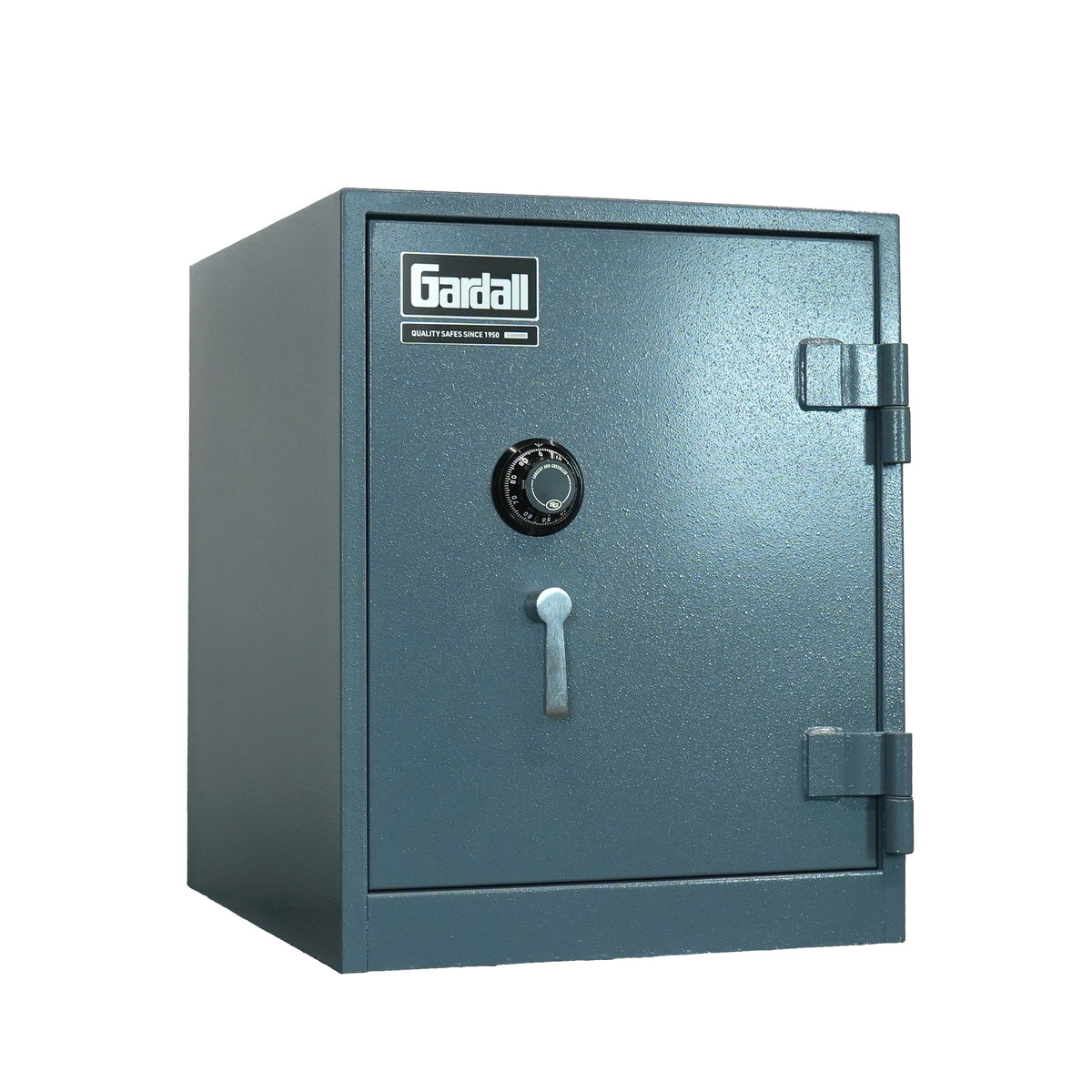 Gardall 2218 Burglar Fire Safe in Storm finish with dial combination lock.