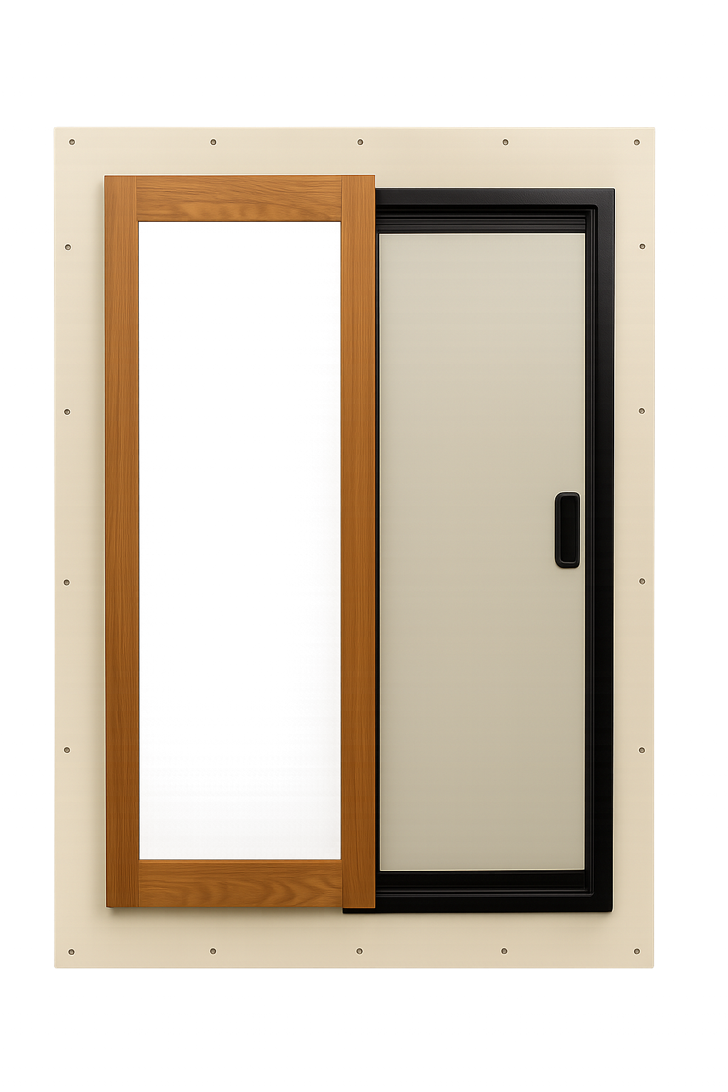 Go Secret Storage Full Length Sliding Concealment Mirror Cover for SnapSafe Tall Wall Safe