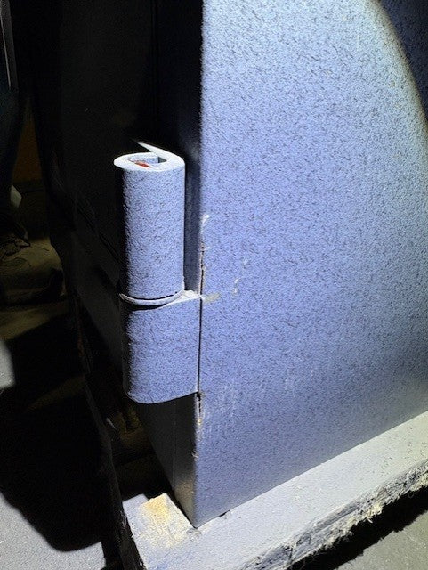 Gardall 1812-2 Burglar & Two Hour Fire Safe Gardall Gray with Dial Combo Lock - Blemished Damaged Hinge