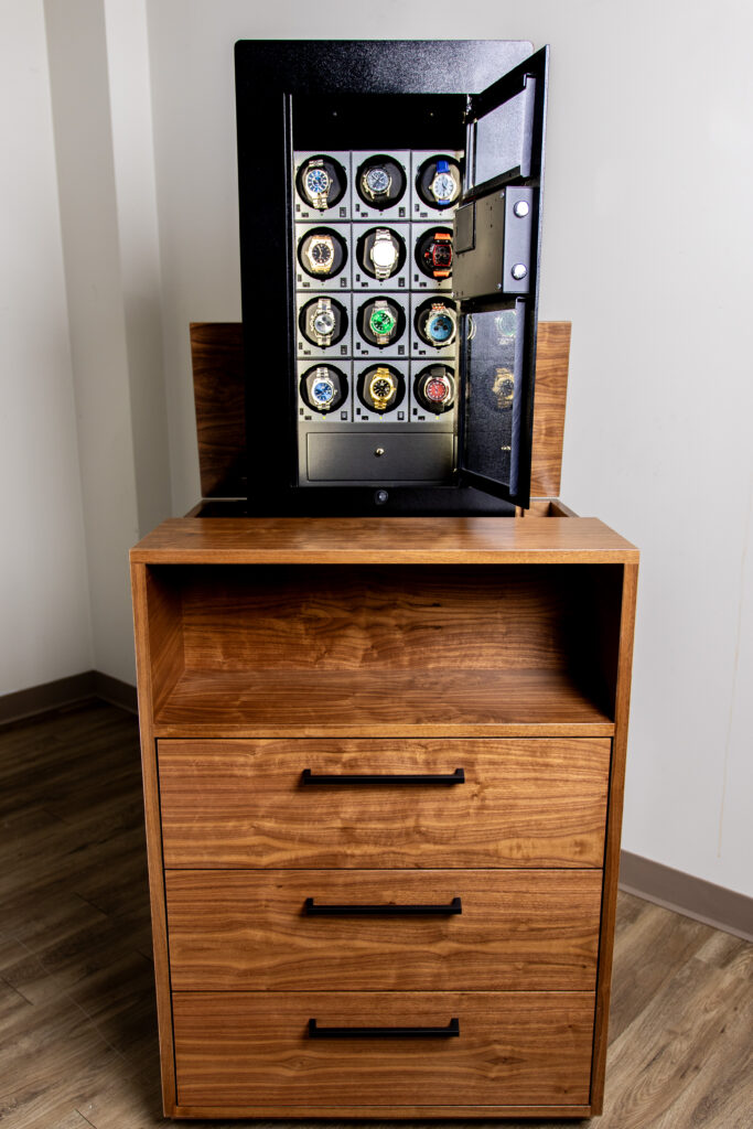 BlumSafe Concealment Cabinet with Hidden Safe