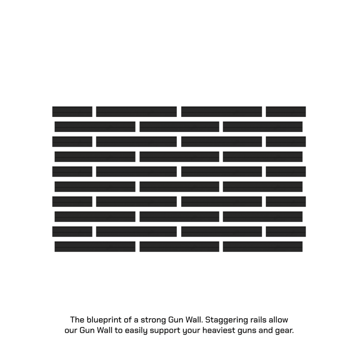 Black brick wall pattern on a black background