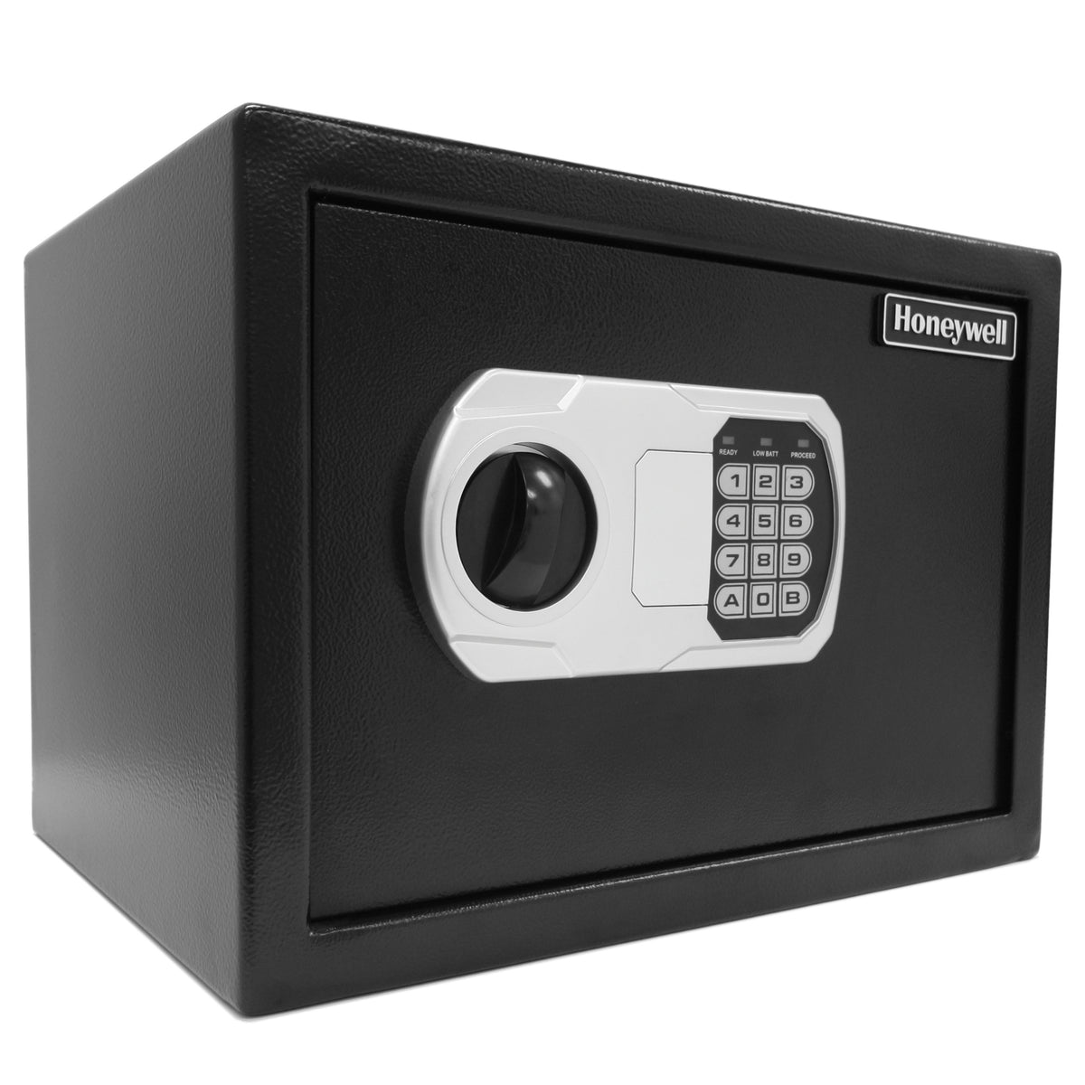 Honeywell 5110 Small Steel Security Safe with Digital Lock Angled