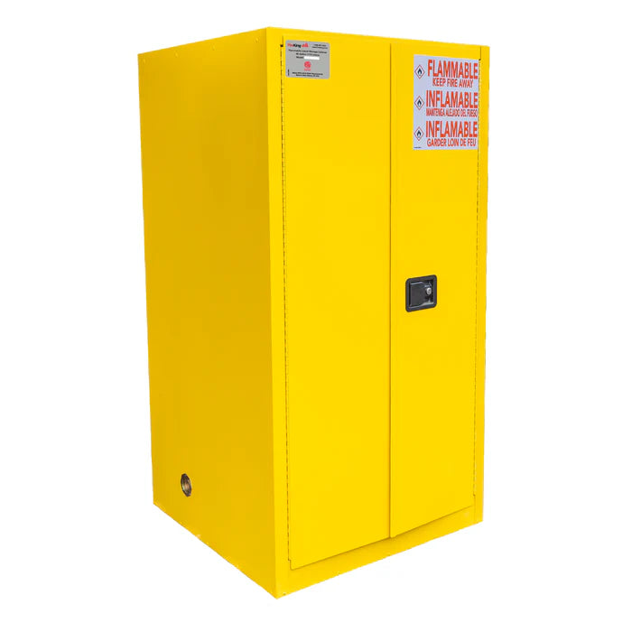 FireKing Flammable Safety Cabinets Yellow 60 Gallon Flammable Liquids