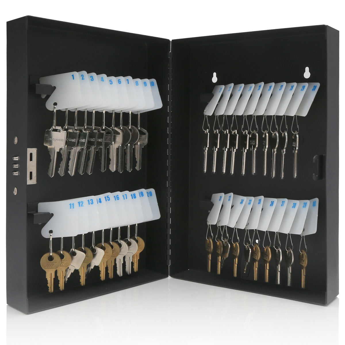 Honeywell 6107 40-Key Cabinet with Key Lock Open 2