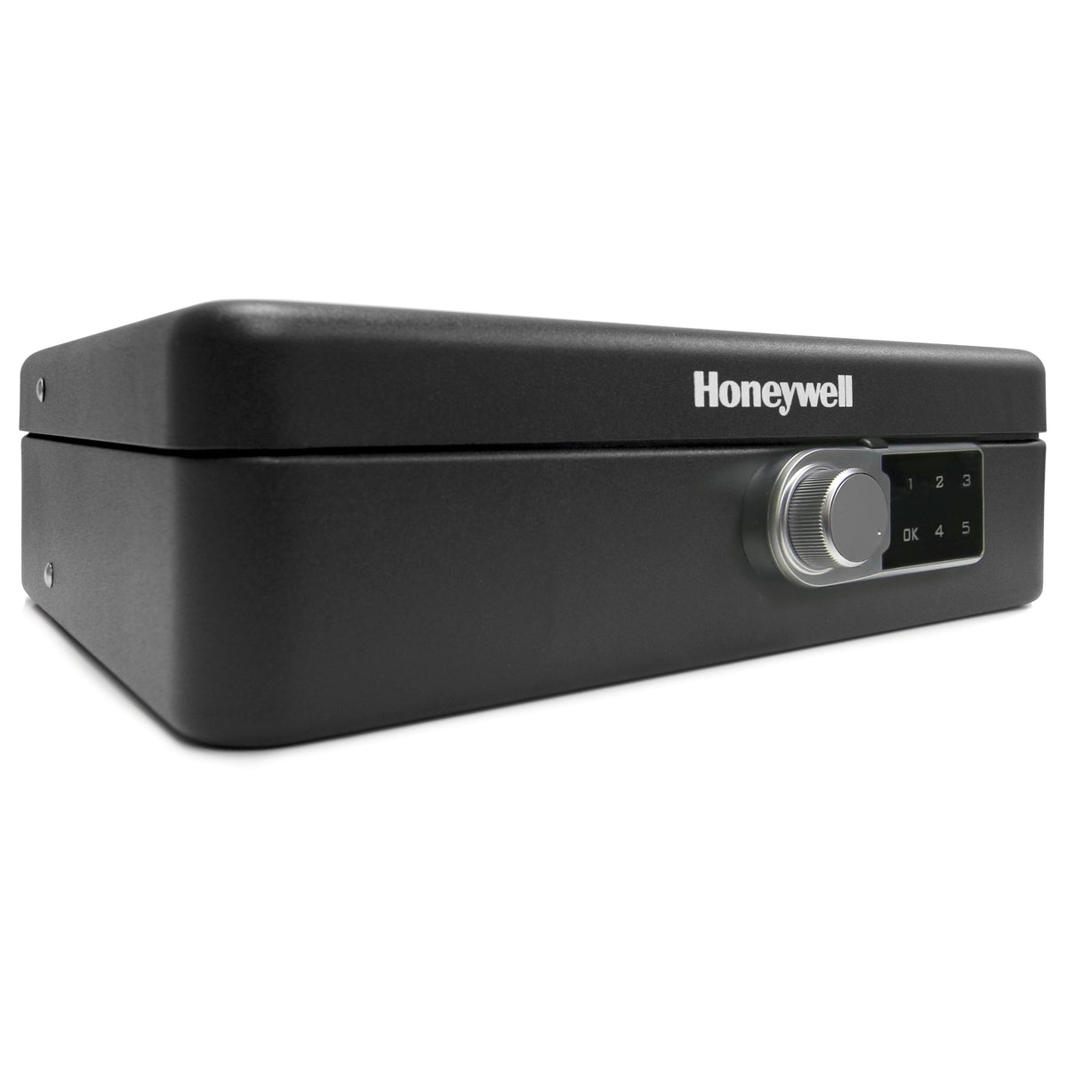 Honeywell 6213DG Digital Tiered Cash Box with Touchpad Lock Closed