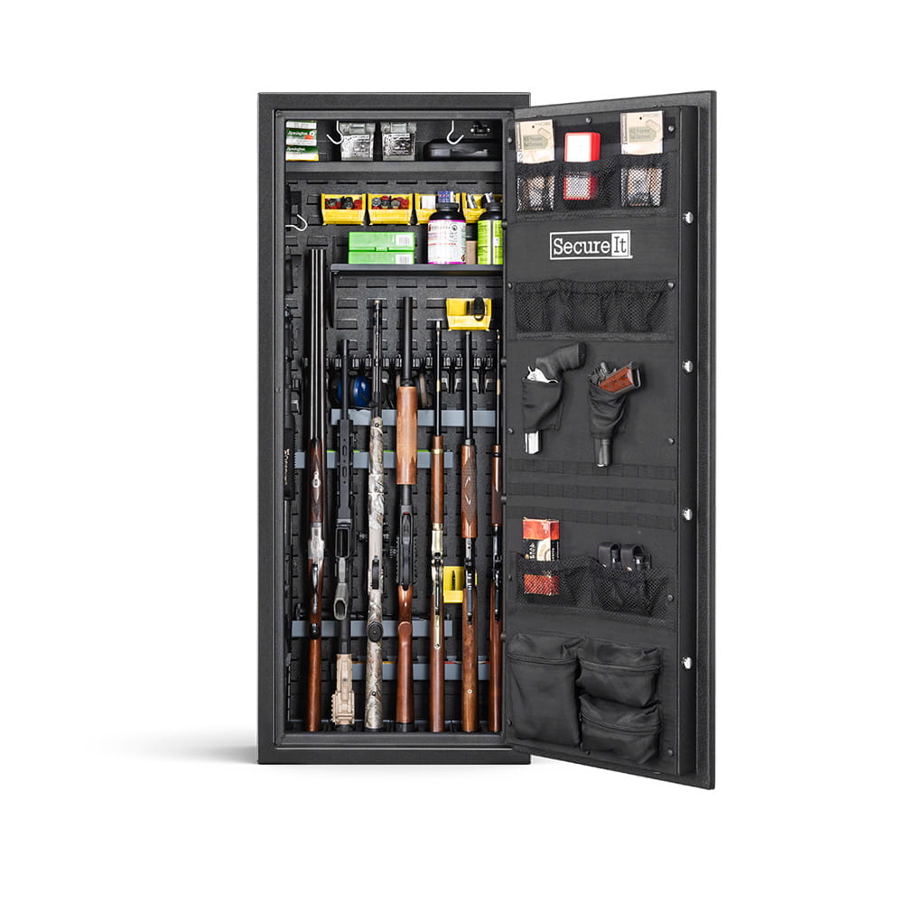  SecureIt Gun Storage Gun Safe Kit: Steel 12 Safely Organize  Your Gun Storage This with Easy to use Modular System, Protect Your Guns  Investment from Scratches, Organize Your Safe : Sports
