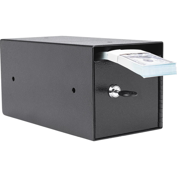 Barska AX13676 Single Key Under Counter Safe Cash