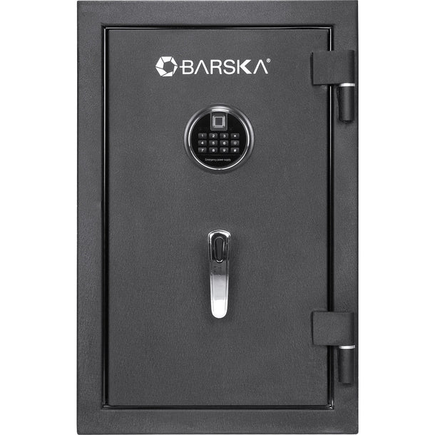 Barska AX13744 Biometric Keypad Fire Resistant Safe Front