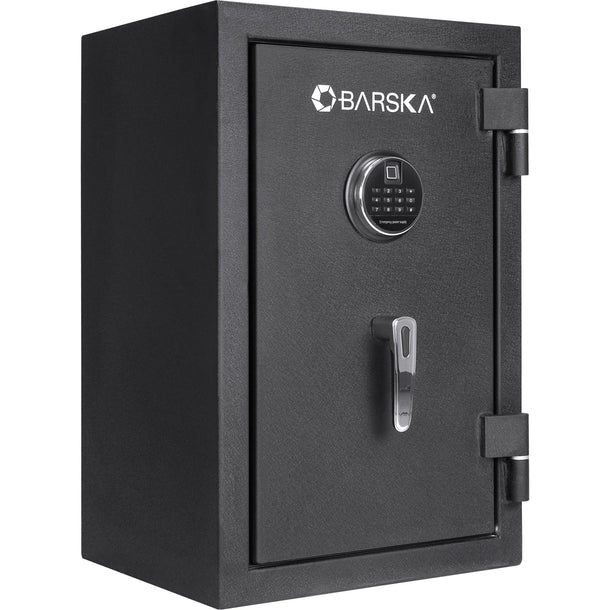 Barska AX13744 Biometric Keypad Fire Resistant Safe Angled