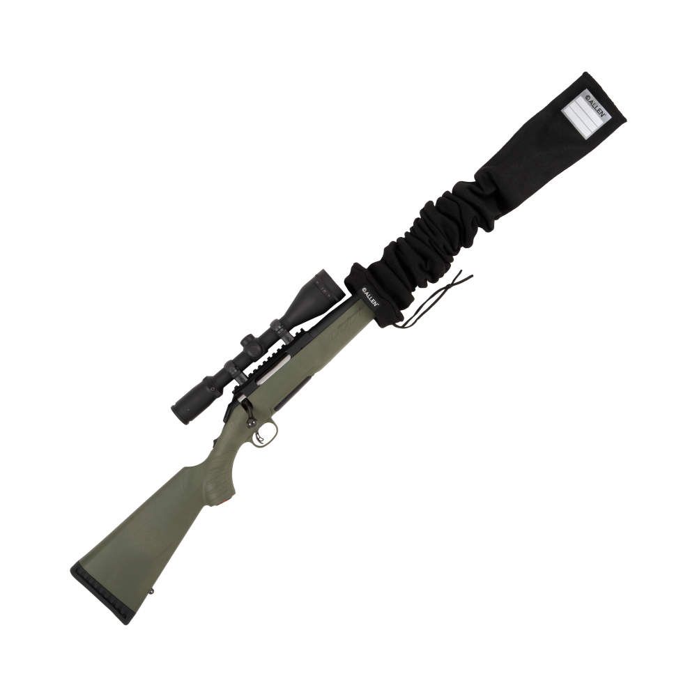 Allen 13173 Gun Sock with Writeable ID Label for Rifles with Scopes &amp; Shotguns 52&quot; On Rifle