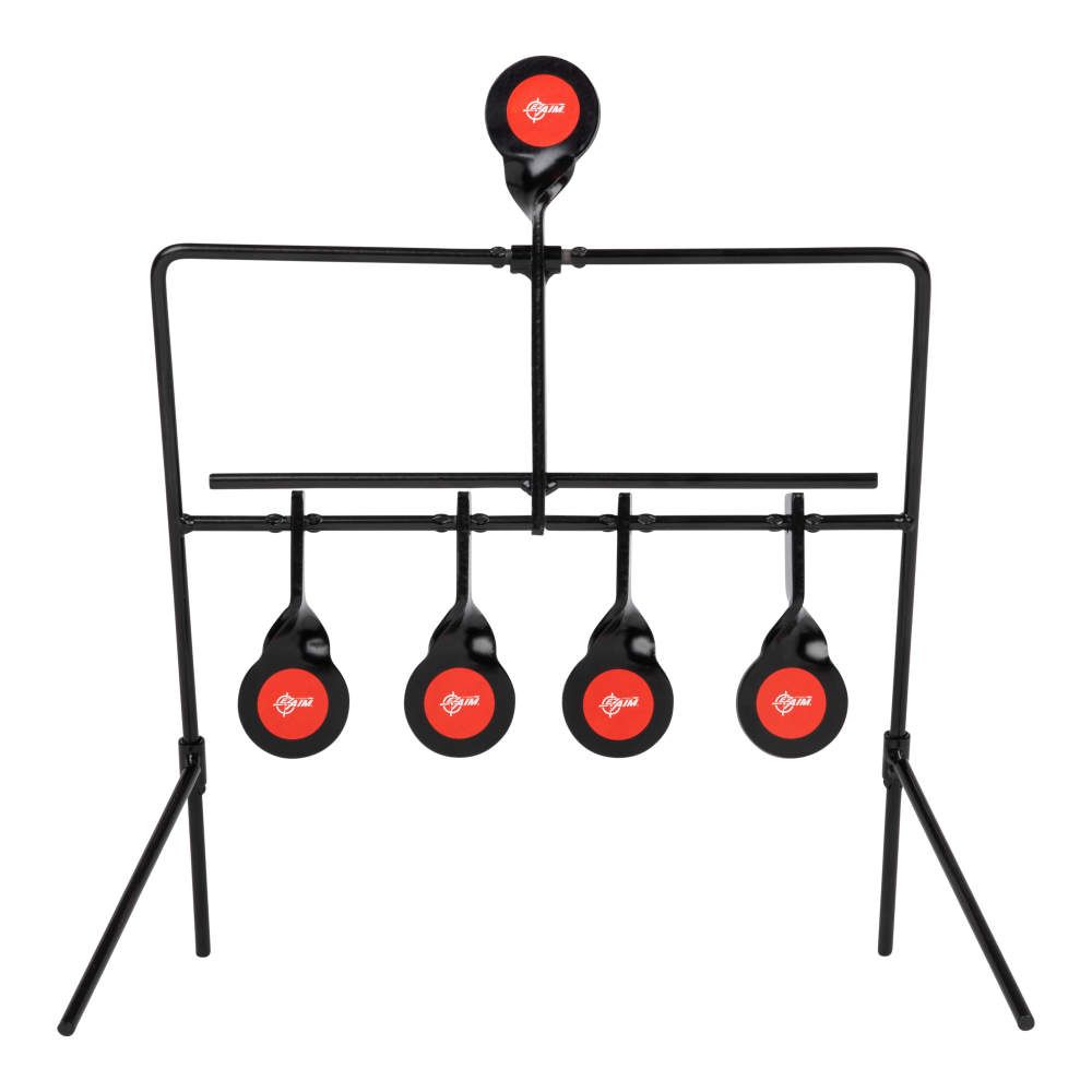 Allen 15285 EZ Aim Five Spinner Target System Rimfire .22 Cal One Target At Top