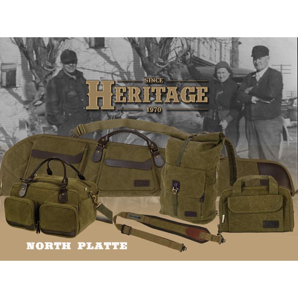 Allen 541-48 North Platte Heritage Rifle Case 48&quot; Olive Branding
