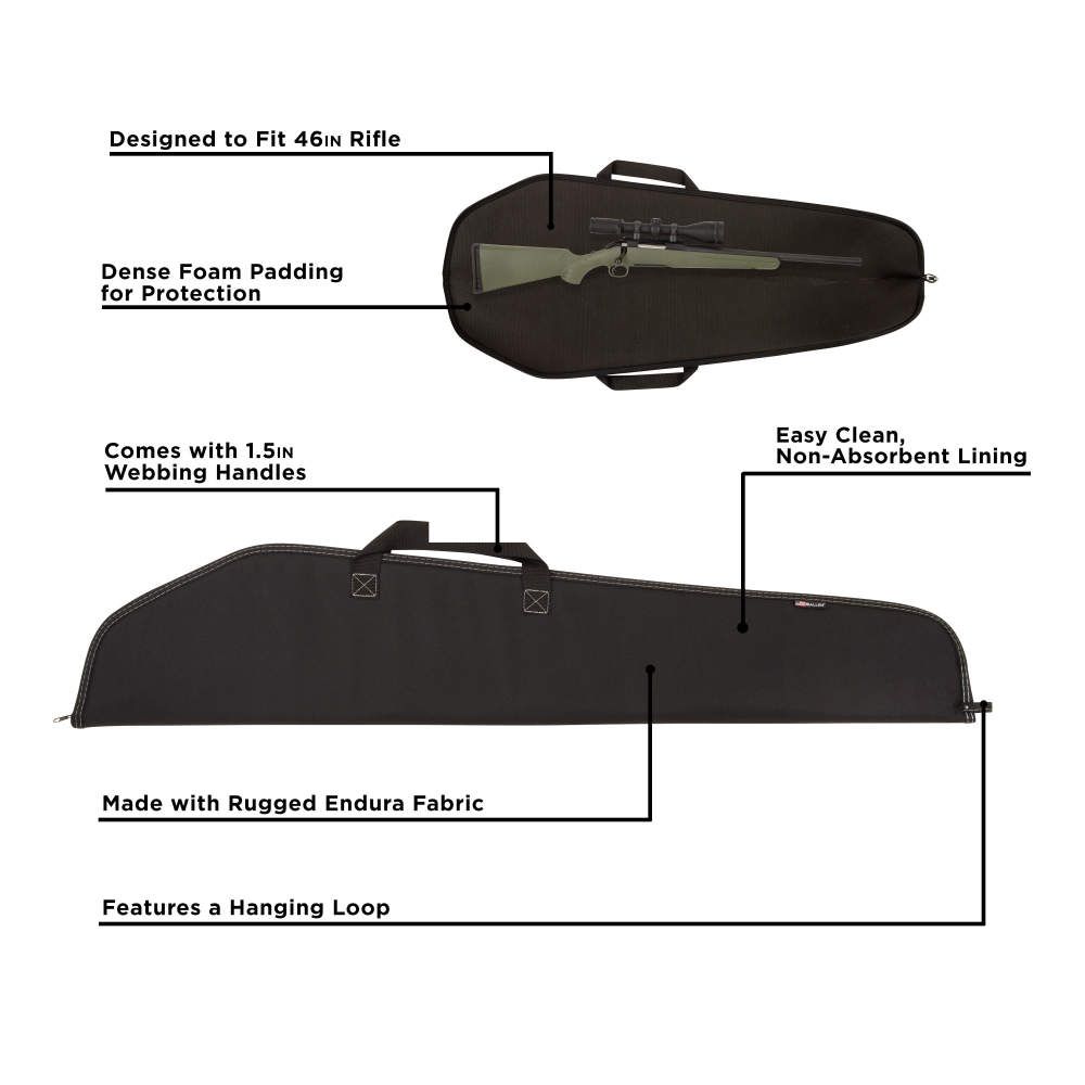 Allen 602-46 Durango Rifle Case 46&quot; Soft Gun Bag Features 2