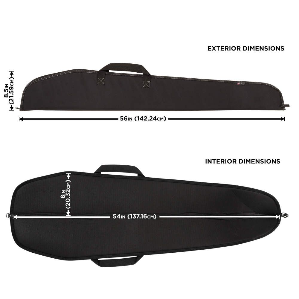 Allen 602-54 Durango Shotgun Case 54" Soft Gun Bag Black