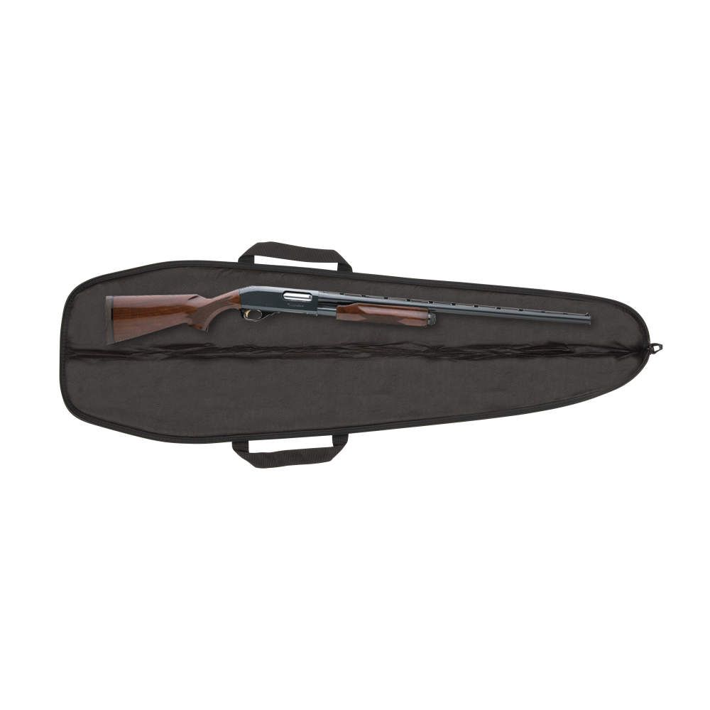 Allen 602-54 Durango Shotgun Case 54&quot; Soft Gun Bag Black Open with Shotgun