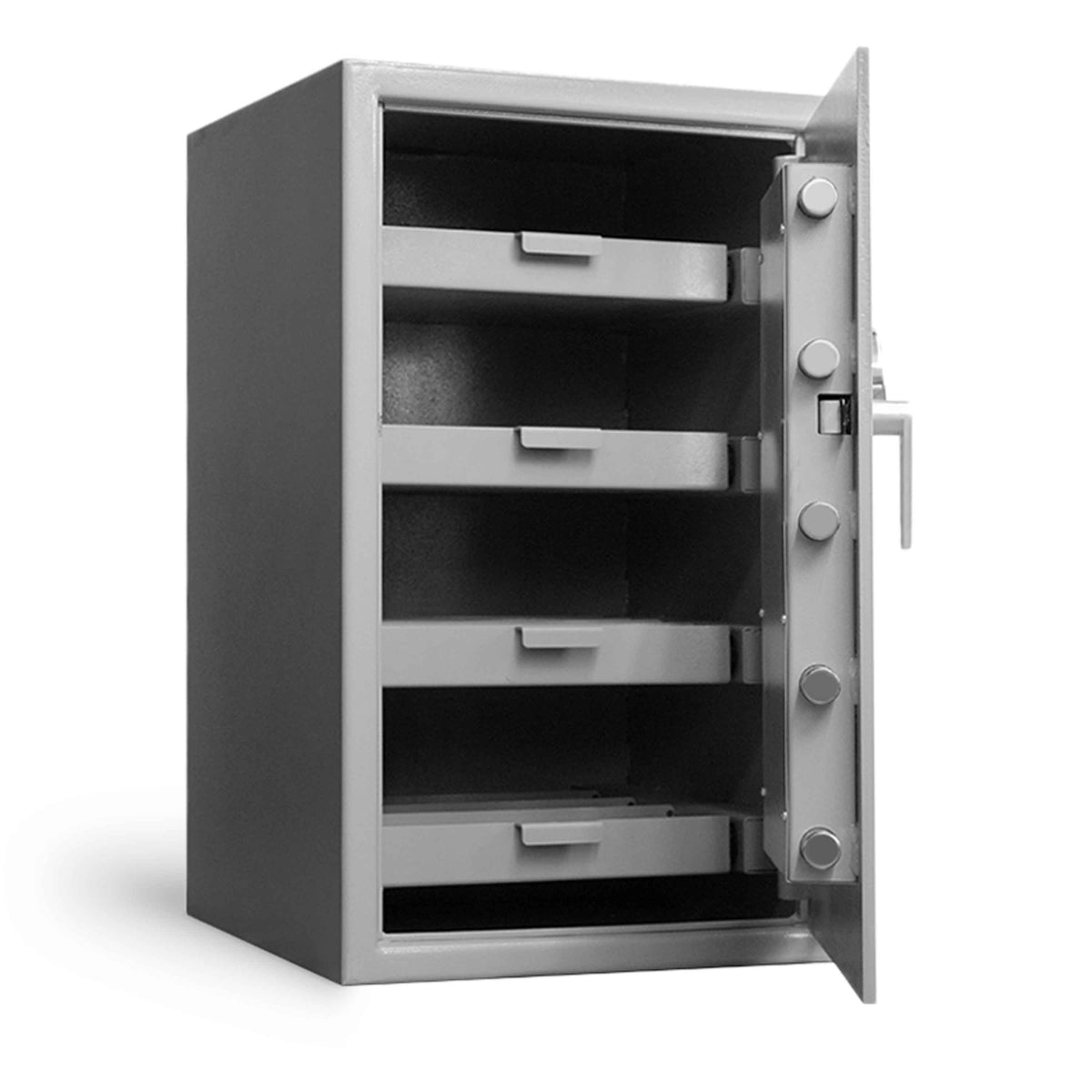 Pacific Safe B-HDPH352222-SR1 Heavy Duty Pharmacy Safe Door Open with Drawers