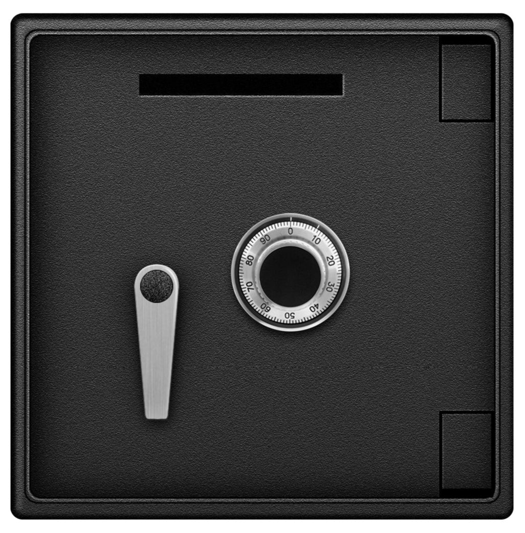 SafeandVaultStore FDS1700 Square Door Floor Safe with Drop Slot with Dial Combo Lock