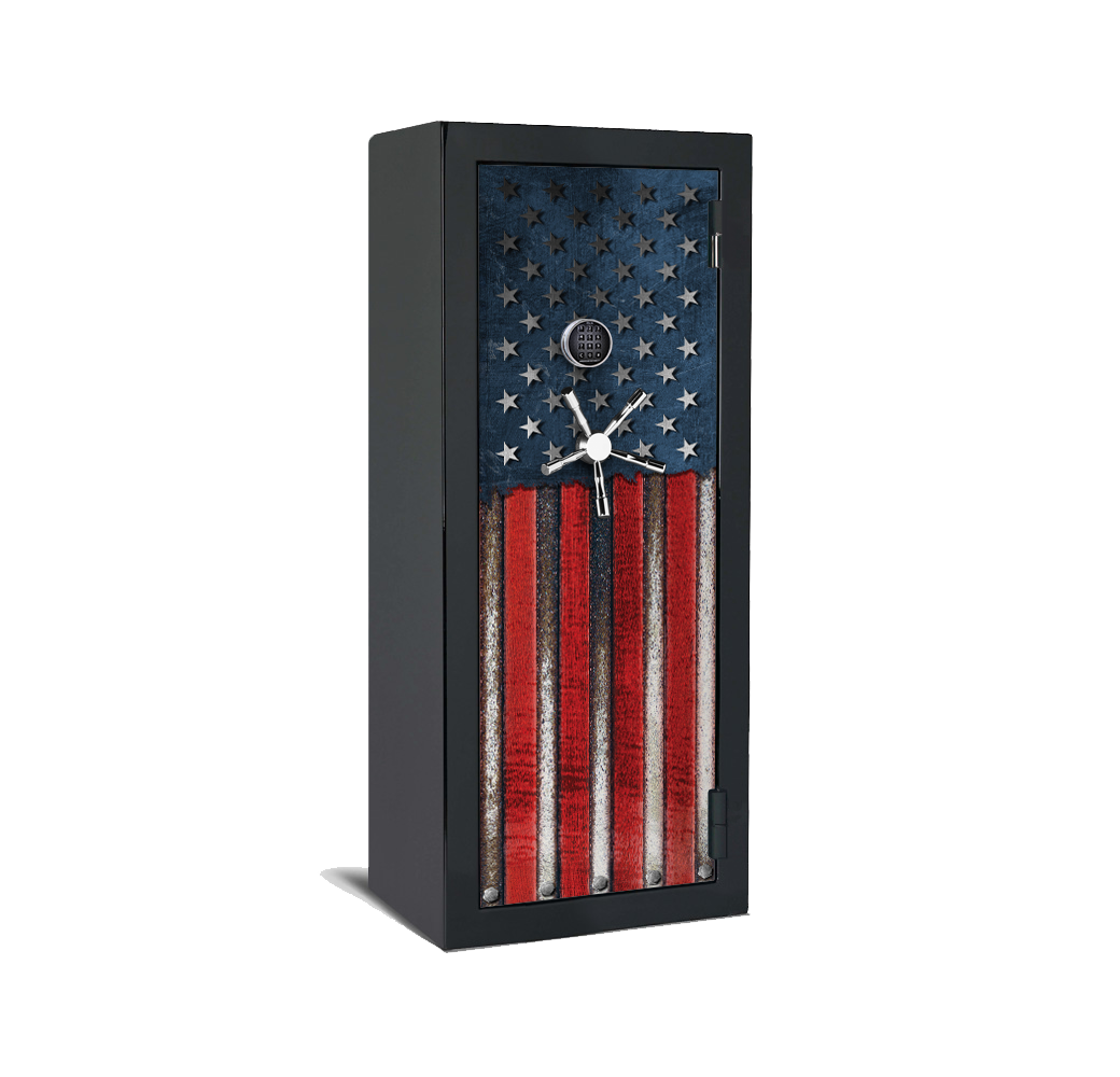 BFII6024 Metal USA Flag