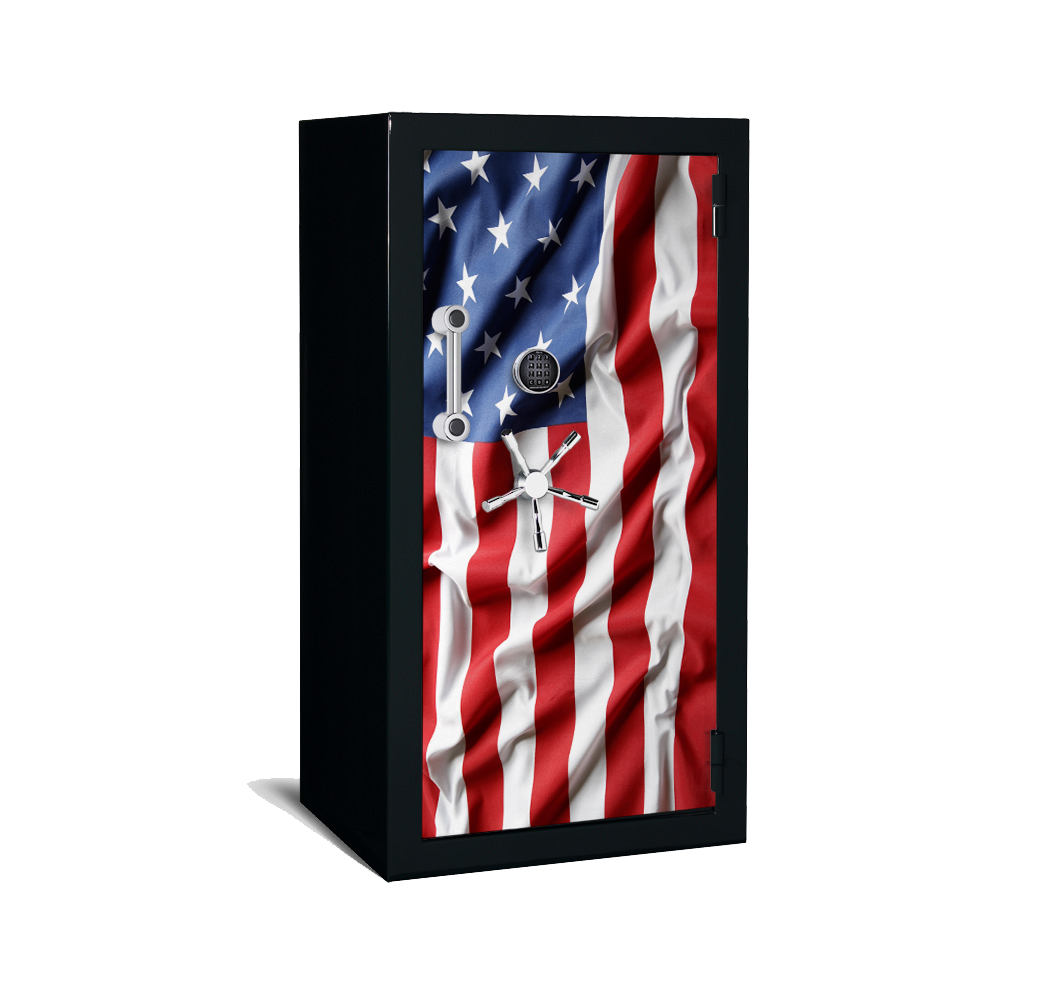 BFII6030 USA Wavy Flag