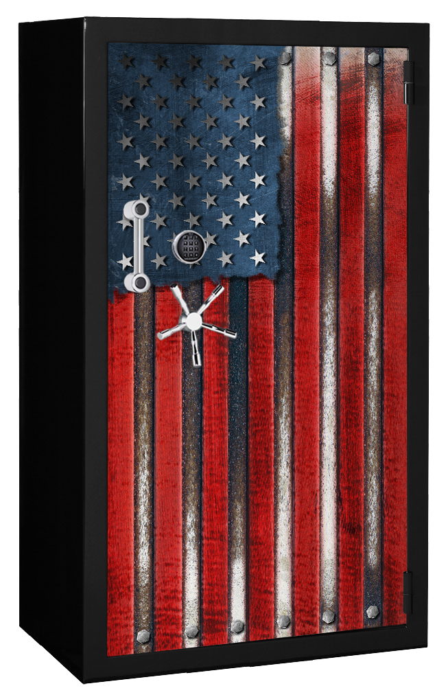 BFII7240 Metal USA Flag