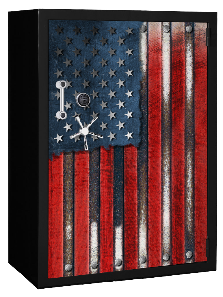 BFII7250 Metal USA Flag