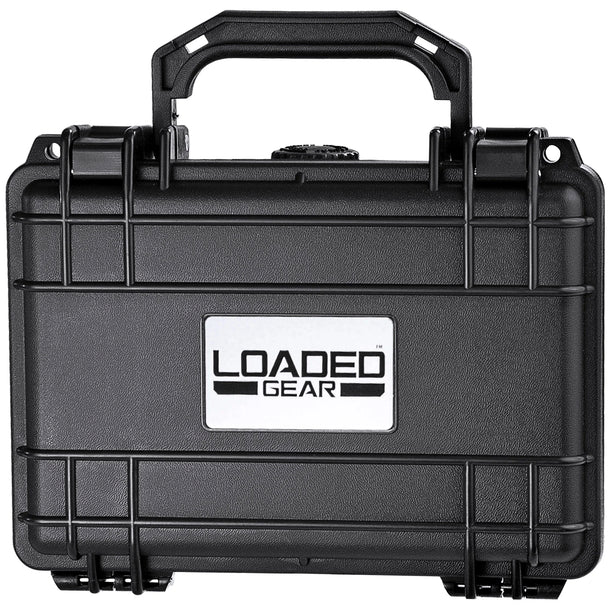 Barska BH11856 Loaded Gear Protective Hard Case Black HD-100 Front