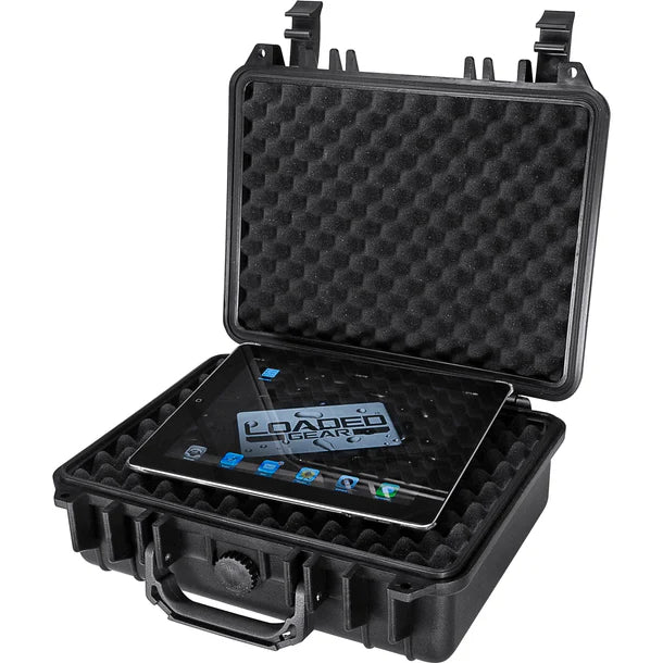 Barska BH11858 Loaded Gear Protective Hard Case Black HD-200 with Tablet Inside
