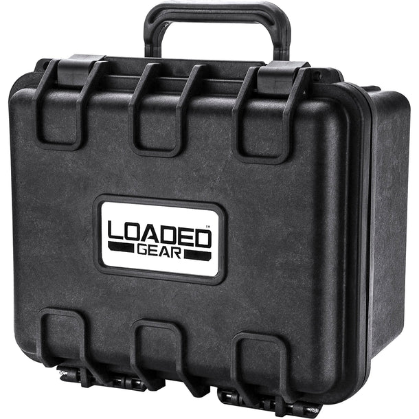 Barska BH12560 Loaded Gear Watertight Protective Hard Case Black HD-150 Closed