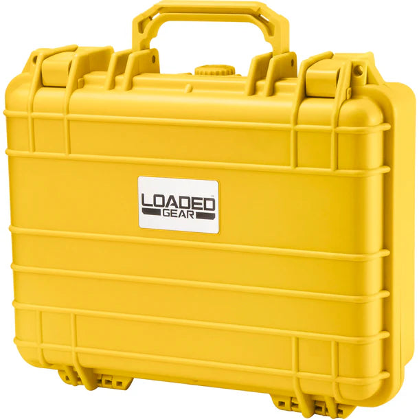 Barska BH11858 Loaded Gear Protective Hard Case Black HD-200 Yellow