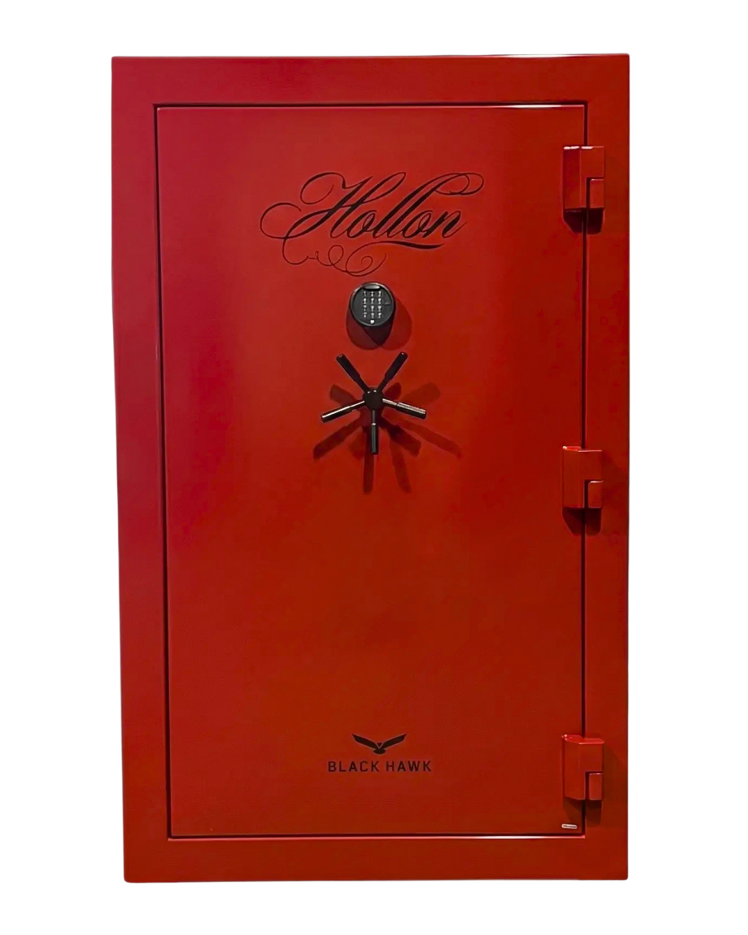 Hollon BHS-45E Black Hawk Series Gun Safe Electronic Lock Red